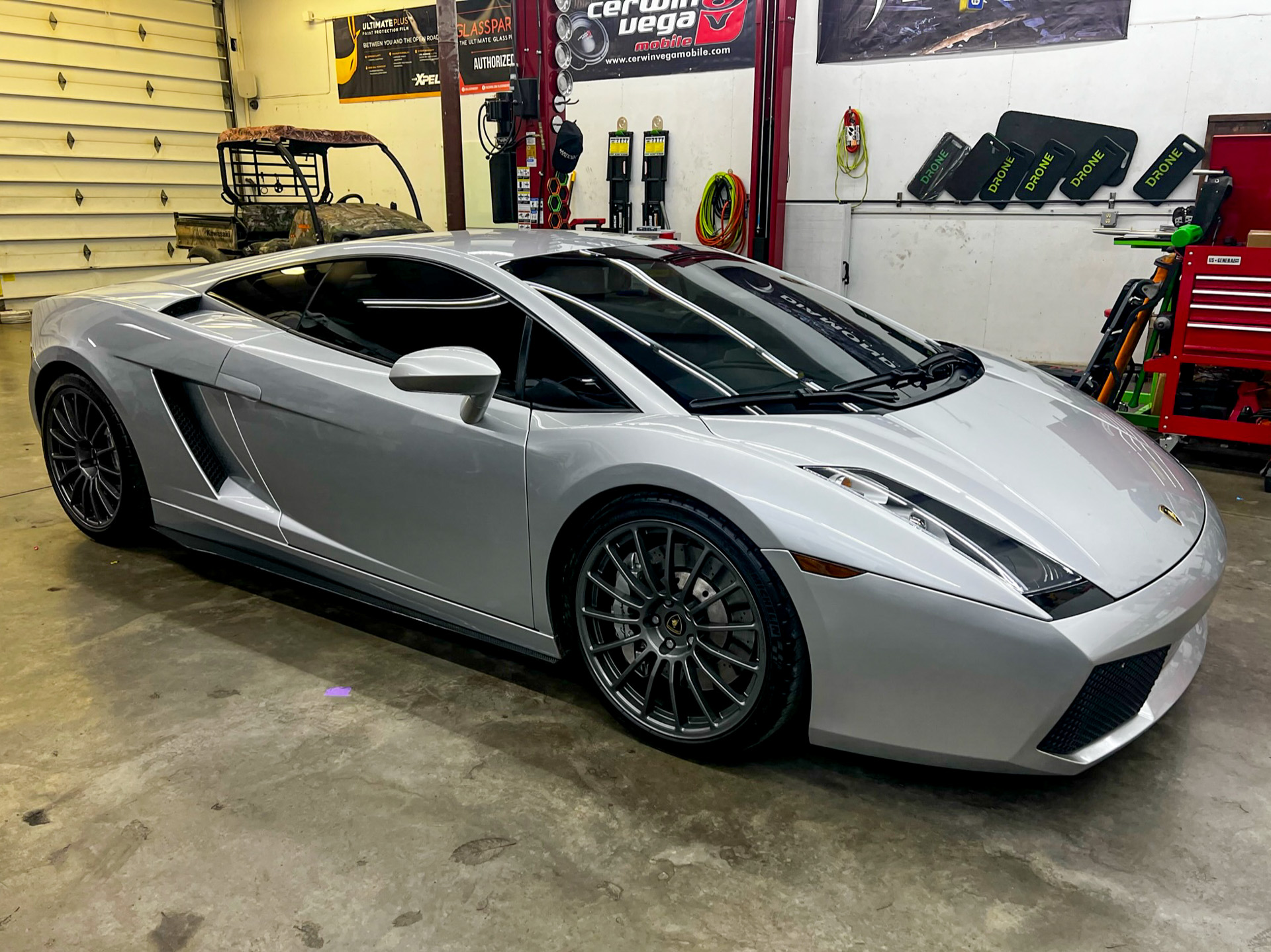 lamborghini window tint